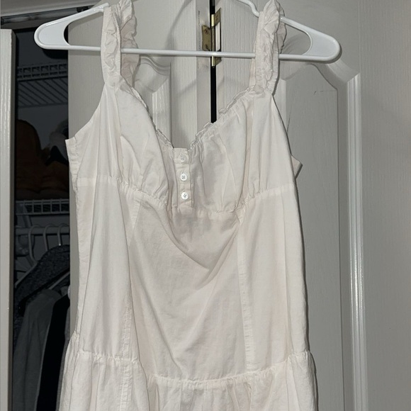 Garage White Midi Dress - Picture 1 of 2